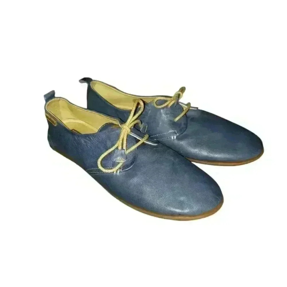 Like New Blue PIKOLINOS Calabria Lace-Up Shoe